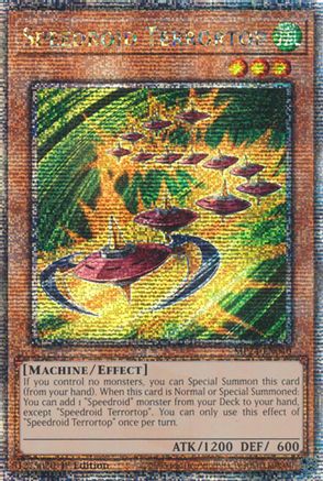 Speedroid Terrortop (Quarter Century Secret Rare) (MP24-EN040) - 25th Anniversary Tin: Dueling Mirrors 1st Edition - Premium Yugioh Single from Konami - Just $3.01! Shop now at Game Crave Tournament Store