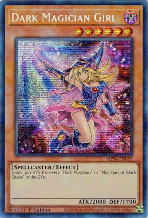 Dark Magician Girl (Alternate Art) (MP24-EN053) - 25th Anniversary Tin: Dueling Mirrors 1st Edition - Premium Yugioh Single from Konami - Just $8.86! Shop now at Game Crave Tournament Store