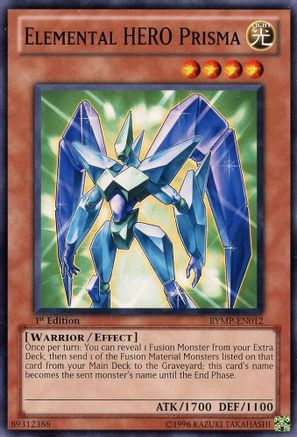 Elemental HERO Prisma (RYMP-EN012) - Ra Yellow Mega Pack 1st Edition - Premium Yugioh Single from Konami - Just $1.08! Shop now at Game Crave Tournament Store