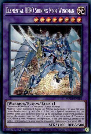 Elemental HERO Shining Neos Wingman (MP24-EN062) - 25th Anniversary Tin: Dueling Mirrors 1st Edition - Premium Yugioh Single from Konami - Just $4.89! Shop now at Game Crave Tournament Store