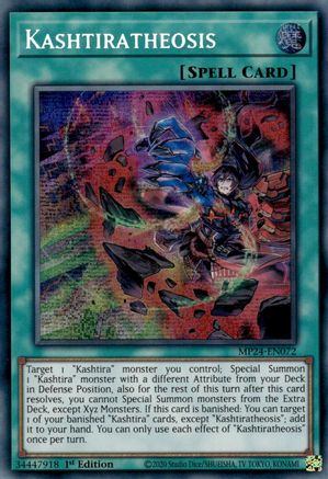 Kashtiratheosis (MP24-EN072) - 25th Anniversary Tin: Dueling Mirrors 1st Edition - Premium Yugioh Single from Konami - Just $7.22! Shop now at Game Crave Tournament Store