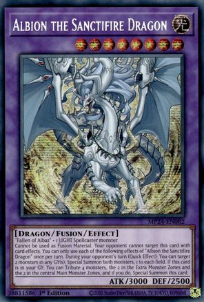 Albion the Sanctifire Dragon (MP24-EN082) - 25th Anniversary Tin: Dueling Mirrors 1st Edition - Premium Yugioh Single from Konami - Just $4.30! Shop now at Game Crave Tournament Store