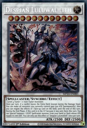 Despian Luluwalilith (MP24-EN085) - 25th Anniversary Tin: Dueling Mirrors 1st Edition - Premium Yugioh Single from Konami - Just $2.21! Shop now at Game Crave Tournament Store