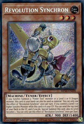 Revolution Synchron (MP24-EN090) - 25th Anniversary Tin: Dueling Mirrors 1st Edition - Premium Yugioh Single from Konami - Just $4.36! Shop now at Game Crave Tournament Store