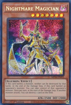 Nightmare Magician (MP24-EN093) - 25th Anniversary Tin: Dueling Mirrors 1st Edition - Premium Yugioh Single from Konami - Just $0.56! Shop now at Game Crave Tournament Store