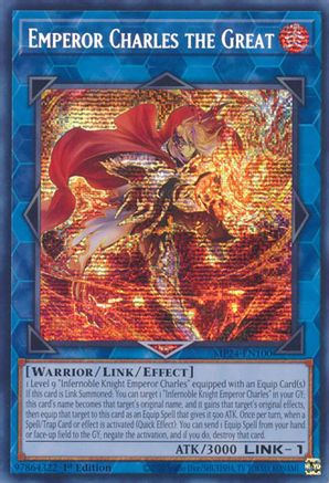 Emperor Charles the Great (MP24-EN100) - 25th Anniversary Tin: Dueling Mirrors 1st Edition - Premium Yugioh Single from Konami - Just $0.25! Shop now at Game Crave Tournament Store