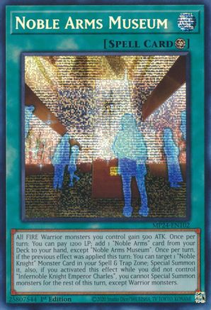Noble Arms Museum (MP24-EN102) - 25th Anniversary Tin: Dueling Mirrors 1st Edition - Premium Yugioh Single from Konami - Just $0.28! Shop now at Game Crave Tournament Store