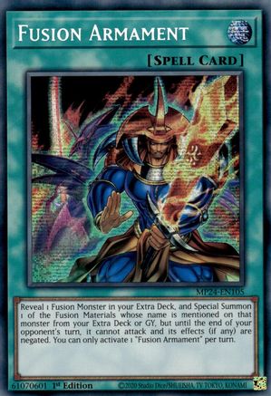 Fusion Armament (MP24-EN105) - 25th Anniversary Tin: Dueling Mirrors 1st Edition - Premium Yugioh Single from Konami - Just $1.80! Shop now at Game Crave Tournament Store