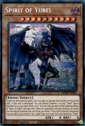 Spirit of Yubel (MP24-EN127) - 25th Anniversary Tin: Dueling Mirrors 1st Edition - Premium Yugioh Single from Konami - Just $3.07! Shop now at Game Crave Tournament Store