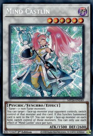 Mind Castlin (MP24-EN149) - 25th Anniversary Tin: Dueling Mirrors 1st Edition - Premium Yugioh Single from Konami - Just $0.76! Shop now at Game Crave Tournament Store