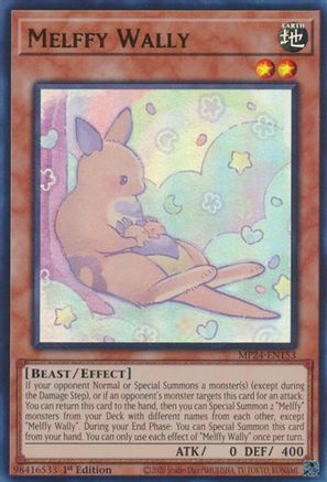 Melffy Wally (MP24-EN153) - 25th Anniversary Tin: Dueling Mirrors 1st Edition - Premium Yugioh Single from Konami - Just $0.25! Shop now at Game Crave Tournament Store