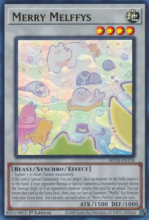 Merry Melffys (MP24-EN158) - 25th Anniversary Tin: Dueling Mirrors 1st Edition - Premium Yugioh Single from Konami - Just $0.25! Shop now at Game Crave Tournament Store