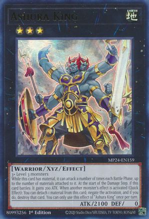Ashura King (MP24-EN159) - 25th Anniversary Tin: Dueling Mirrors 1st Edition - Premium Yugioh Single from Konami - Just $0.25! Shop now at Game Crave Tournament Store
