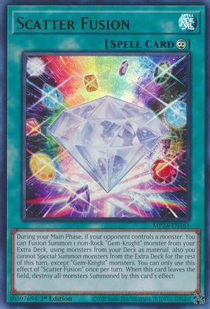 Scatter Fusion (MP24-EN161) - 25th Anniversary Tin: Dueling Mirrors 1st Edition - Premium Yugioh Single from Konami - Just $0.25! Shop now at Game Crave Tournament Store
