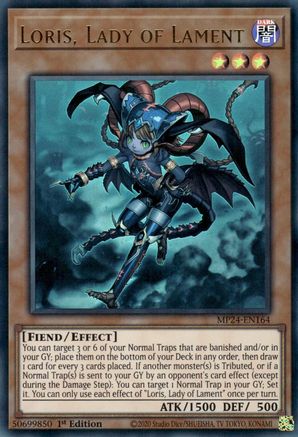 Loris, Lady of Lament (MP24-EN164) - 25th Anniversary Tin: Dueling Mirrors 1st Edition - Premium Yugioh Single from Konami - Just $0.25! Shop now at Game Crave Tournament Store