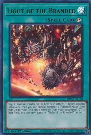 Light of the Branded (MP24-EN178) - 25th Anniversary Tin: Dueling Mirrors 1st Edition - Premium Yugioh Single from Konami - Just $0.25! Shop now at Game Crave Tournament Store