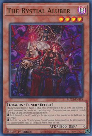 The Bystial Aluber (MP24-EN188) - 25th Anniversary Tin: Dueling Mirrors 1st Edition - Premium Yugioh Single from Konami - Just $0.25! Shop now at Game Crave Tournament Store