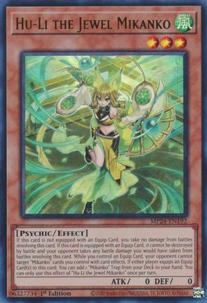 Hu-Li the Jewel Mikanko (MP24-EN192) - 25th Anniversary Tin: Dueling Mirrors 1st Edition - Premium Yugioh Single from Konami - Just $0.25! Shop now at Game Crave Tournament Store