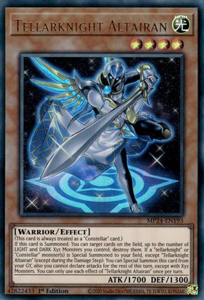 Tellarknight Altairan (MP24-EN193) - 25th Anniversary Tin: Dueling Mirrors 1st Edition - Premium Yugioh Single from Konami - Just $0.25! Shop now at Game Crave Tournament Store
