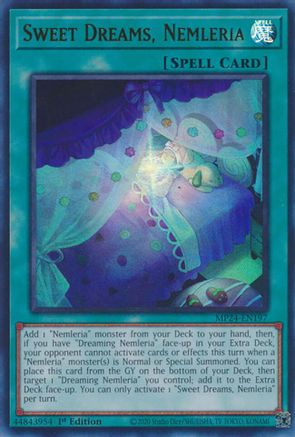 Sweet Dreams, Nemleria (MP24-EN197) - 25th Anniversary Tin: Dueling Mirrors 1st Edition - Premium Yugioh Single from Konami - Just $0.25! Shop now at Game Crave Tournament Store