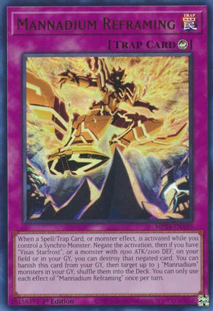 Mannadium Reframing (MP24-EN199) - 25th Anniversary Tin: Dueling Mirrors 1st Edition - Premium Yugioh Single from Konami - Just $0.25! Shop now at Game Crave Tournament Store
