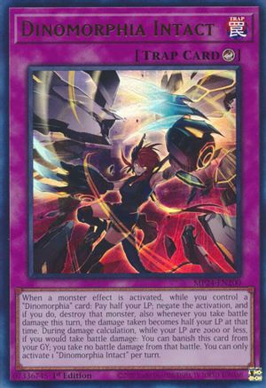 Dinomorphia Intact (MP24-EN200) - 25th Anniversary Tin: Dueling Mirrors 1st Edition - Premium Yugioh Single from Konami - Just $0.25! Shop now at Game Crave Tournament Store
