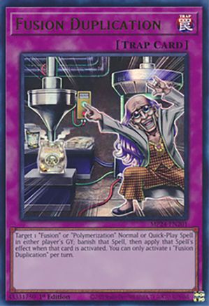 Fusion Duplication (MP24-EN201) - 25th Anniversary Tin: Dueling Mirrors 1st Edition - Premium Yugioh Single from Konami - Just $0.27! Shop now at Game Crave Tournament Store