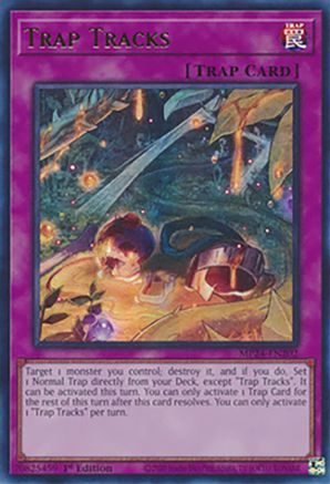 Trap Tracks (MP24-EN202) - 25th Anniversary Tin: Dueling Mirrors 1st Edition - Premium Yugioh Single from Konami - Just $0.25! Shop now at Game Crave Tournament Store