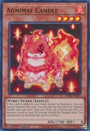 Agnimal Candle (MP24-EN218) - 25th Anniversary Tin: Dueling Mirrors 1st Edition - Premium Yugioh Single from Konami - Just $0.25! Shop now at Game Crave Tournament Store