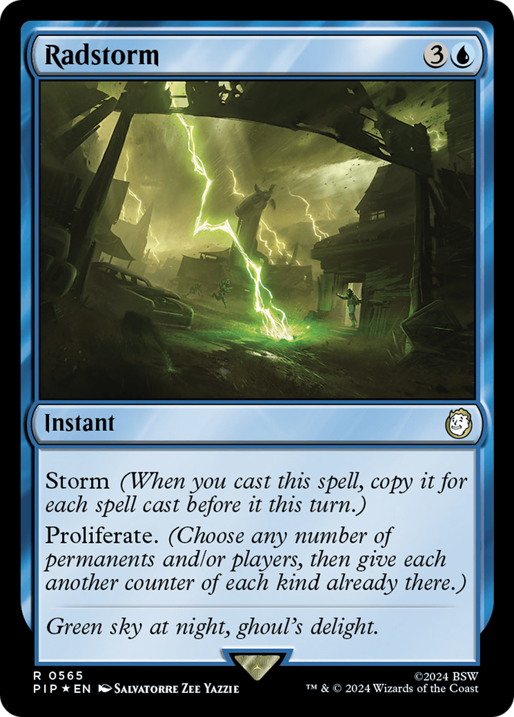 Radstorm (PIP-565) - Fallout Foil - Premium MTG Single from Wizards of the Coast - Just $9.42! Shop now at Game Crave Tournament Store