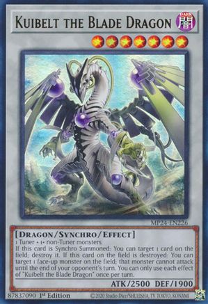 Kuibelt the Blade Dragon (MP24-EN226) - 25th Anniversary Tin: Dueling Mirrors 1st Edition - Premium Yugioh Single from Konami - Just $0.38! Shop now at Game Crave Tournament Store