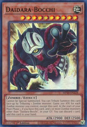 Daidara-Bocchi (MP24-EN228) - 25th Anniversary Tin: Dueling Mirrors 1st Edition - Premium Yugioh Single from Konami - Just $0.25! Shop now at Game Crave Tournament Store