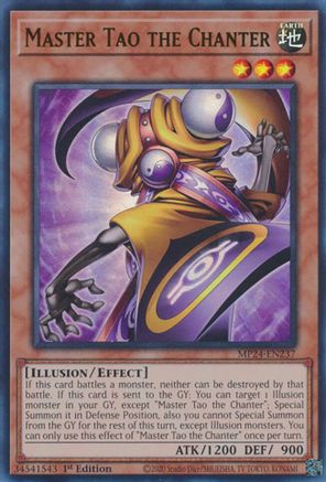 Master Tao the Chanter (MP24-EN237) - 25th Anniversary Tin: Dueling Mirrors 1st Edition - Premium Yugioh Single from Konami - Just $0.25! Shop now at Game Crave Tournament Store