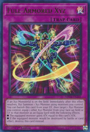 Full-Armored Xyz (MP24-EN241) - 25th Anniversary Tin: Dueling Mirrors 1st Edition - Premium Yugioh Single from Konami - Just $0.25! Shop now at Game Crave Tournament Store