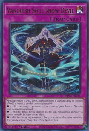 Vanquish Soul Snow Devil (MP24-EN245) - 25th Anniversary Tin: Dueling Mirrors 1st Edition - Premium Yugioh Single from Konami - Just $0.25! Shop now at Game Crave Tournament Store