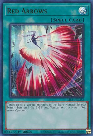 Red Arrows (MP24-EN253) - 25th Anniversary Tin: Dueling Mirrors 1st Edition - Premium Yugioh Single from Konami - Just $0.25! Shop now at Game Crave Tournament Store