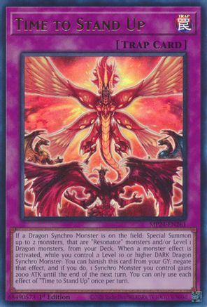 Time to Stand Up (MP24-EN261) - 25th Anniversary Tin: Dueling Mirrors 1st Edition - Premium Yugioh Single from Konami - Just $0.25! Shop now at Game Crave Tournament Store