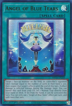 Angel of Blue Tears (MP24-EN269) - 25th Anniversary Tin: Dueling Mirrors 1st Edition - Premium Yugioh Single from Konami - Just $0.25! Shop now at Game Crave Tournament Store