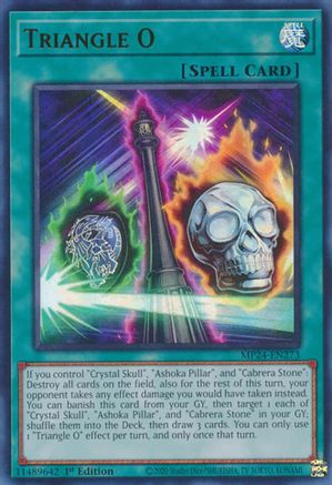 Triangle O (MP24-EN273) - 25th Anniversary Tin: Dueling Mirrors 1st Edition - Premium Yugioh Single from Konami - Just $0.25! Shop now at Game Crave Tournament Store