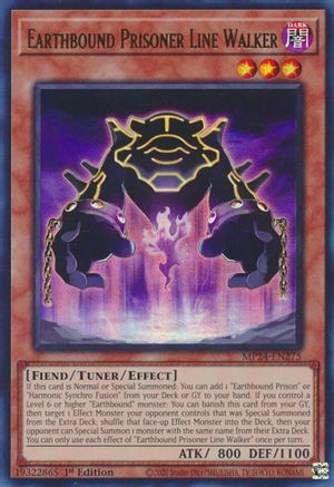 Earthbound Prisoner Line Walker (MP24-EN275) - 25th Anniversary Tin: Dueling Mirrors 1st Edition - Premium Yugioh Single from Konami - Just $0.25! Shop now at Game Crave Tournament Store