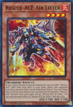 Rescue-ACE Air Lifter (MP24-EN278) - 25th Anniversary Tin: Dueling Mirrors 1st Edition - Premium Yugioh Single from Konami - Just $0.33! Shop now at Game Crave Tournament Store