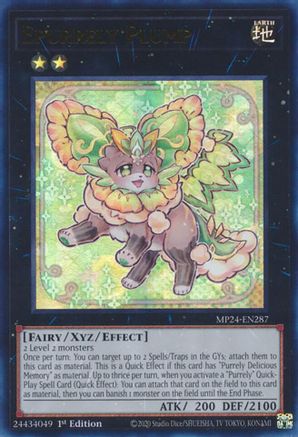 Epurrely Plump (MP24-EN287) - 25th Anniversary Tin: Dueling Mirrors 1st Edition - Premium Yugioh Single from Konami - Just $0.25! Shop now at Game Crave Tournament Store