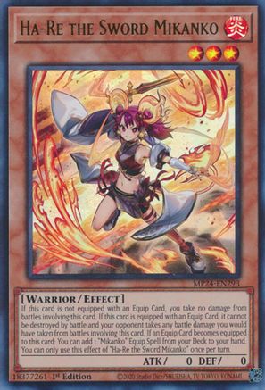Ha-Re the Sword Mikanko (MP24-EN293) - 25th Anniversary Tin: Dueling Mirrors 1st Edition - Premium Yugioh Single from Konami - Just $0.25! Shop now at Game Crave Tournament Store