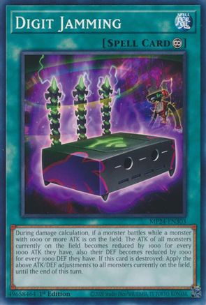 Digit Jamming (MP24-EN303) - 25th Anniversary Tin: Dueling Mirrors 1st Edition - Premium Yugioh Single from Konami - Just $0.25! Shop now at Game Crave Tournament Store