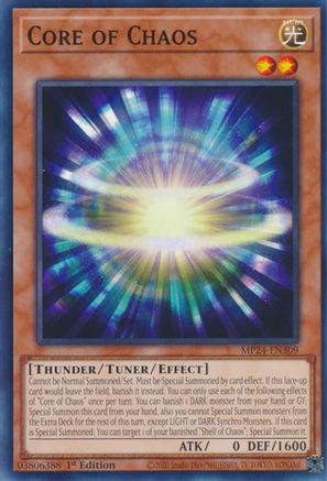 Core of Chaos (MP24-EN309) - 25th Anniversary Tin: Dueling Mirrors 1st Edition - Premium Yugioh Single from Konami - Just $0.25! Shop now at Game Crave Tournament Store