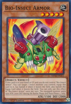 Bio-Insect Armor (MP24-EN311) - 25th Anniversary Tin: Dueling Mirrors 1st Edition - Premium Yugioh Single from Konami - Just $0.25! Shop now at Game Crave Tournament Store