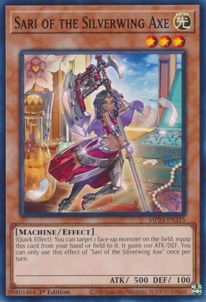 Sari of the Silverwing Axe (MP24-EN315) - 25th Anniversary Tin: Dueling Mirrors 1st Edition - Premium Yugioh Single from Konami - Just $0.25! Shop now at Game Crave Tournament Store