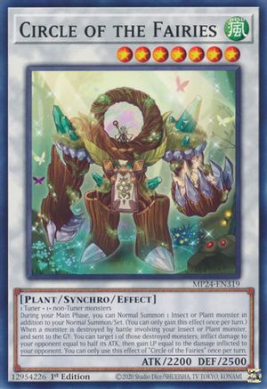 Circle of the Fairies (MP24-EN319) - 25th Anniversary Tin: Dueling Mirrors 1st Edition - Premium Yugioh Single from Konami - Just $0.25! Shop now at Game Crave Tournament Store