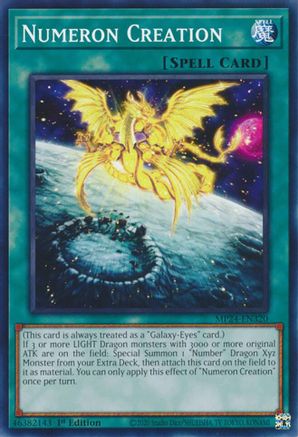 Numeron Creation (MP24-EN320) - 25th Anniversary Tin: Dueling Mirrors 1st Edition - Premium Yugioh Single from Konami - Just $0.25! Shop now at Game Crave Tournament Store