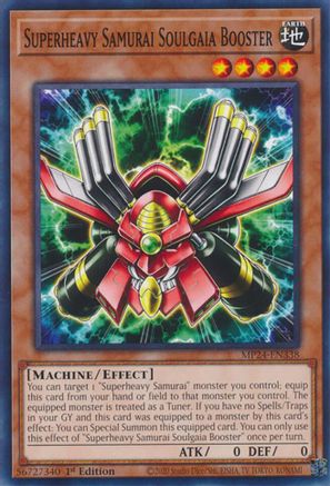 Superheavy Samurai Soulgaia Booster (MP24-EN338) - 25th Anniversary Tin: Dueling Mirrors 1st Edition - Premium Yugioh Single from Konami - Just $0.25! Shop now at Game Crave Tournament Store